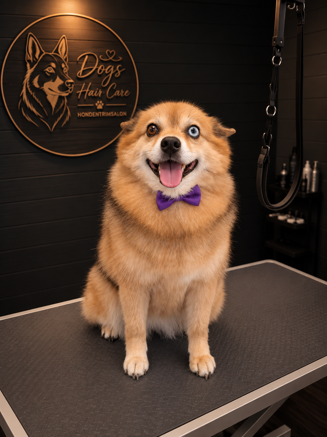 Getrimde hond bij Dog's Hair Care in Kerkrade